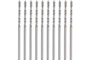 FAFEICY 10Pcs High Speed Steel Cobalt Drill Bit Set, 1.75mm/0.07in Drill Bit Small Straight Shank Pearl Drilling Machine Tools, for Pearl Beads Punching, Jewelry Processing