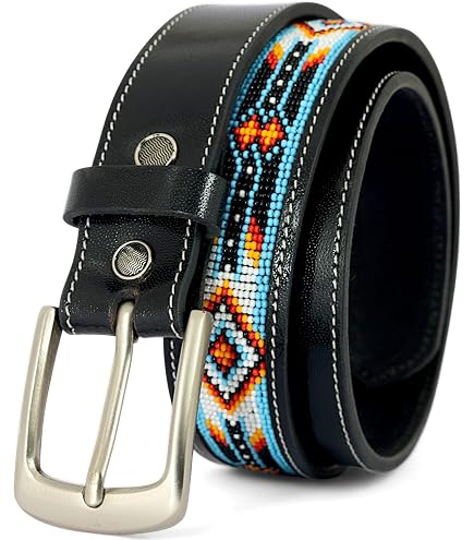 Amazon.com: American Darling Small Hand Tooled Brown Genuine  display picture 1