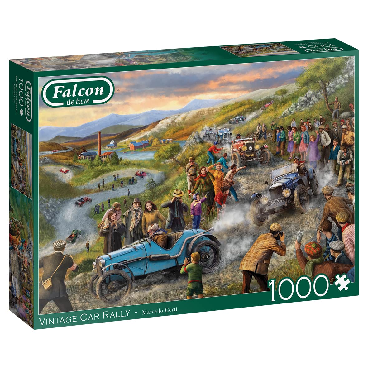 Jumbo, Falcon de luxe - Vintage Car Rally, Jigsaw Puzzles for Adults, 1000 piece
