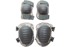 Military Outdoor Clothing 1053-N Previously Issued U.S. G.I. ACU Knee and Elbow Pad Set (New Style)