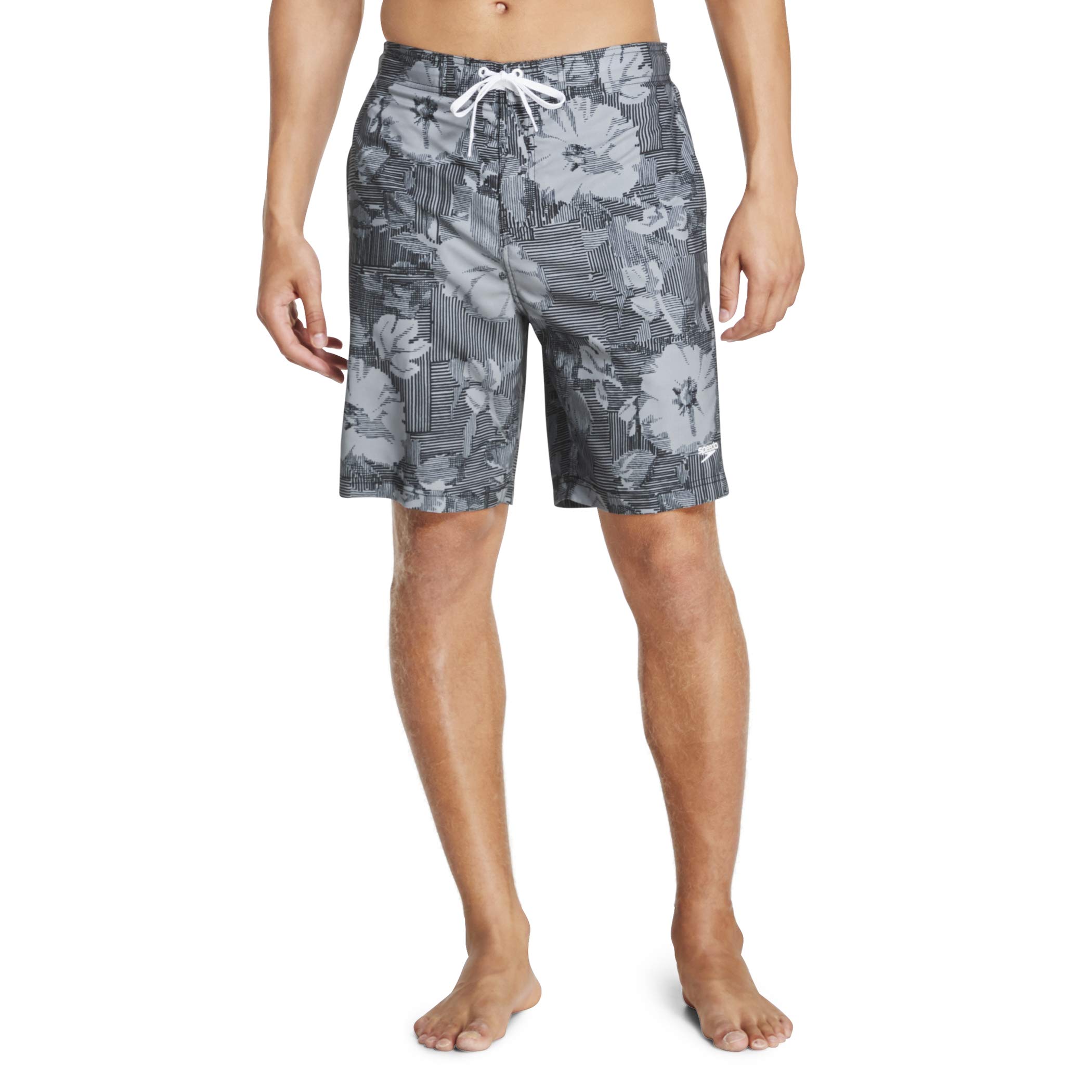 Speedo Men's Swim Trunk Knee Length Boardshort Bondi Printed