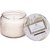 Voluspa Panjore Lychee, Petite Candle Jar, 3.2 Ounce, 25 Hour Burn Time, Coconut Wax for Clean Burning, Handcrafted in the USA