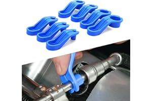 Bestmoy 7PCS Fuel Line Disconnect Tool Set - 1/4 5/16 3/8 1/2 5/8 3/4 7/8 Inch Fuel Filter Quick Disconnect Removal Tool