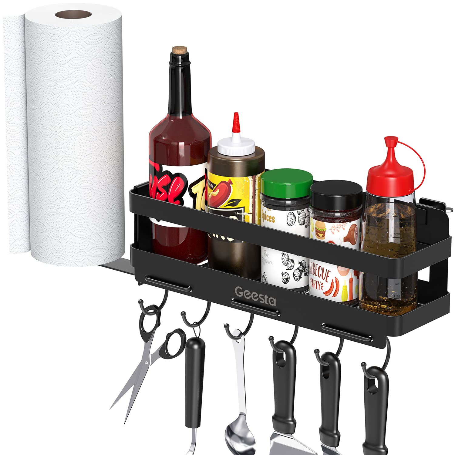 Photo 1 of Geesta Upgraded Griddle Caddy for 28"/36" Blackstone Griddles, BBQ Accessories Storage Box with Paper Towel Holder