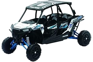 New Ray Toys - Polaris RZR XP4 Turbo EPS (Matte White Lightning)/ Scale - 1:18 (57843B)