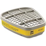 3M Respirator Cartridge 6003, 1 Pair, Helps Protect Against Organic Vapors or Acid Gases