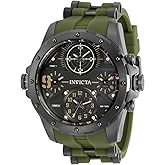 Invicta Mens Coalition Forces Quartz Watch, Green, 31138