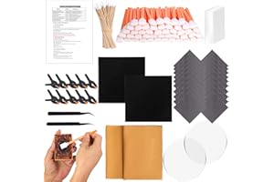 FOOIND 238 Pcs Card Cleaning Kit, Trading Card Cleaning Kit & Sports Card Flattening Kit, TCG Card Care and Repair Tool Accessories for Card Collector with User Manual