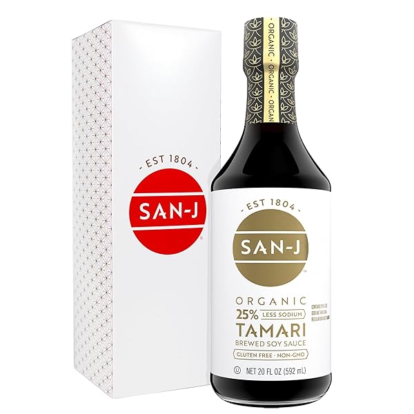 SAN-J – ORGANIC GLUTEN FREE TAMARI SOY SAUCE...
