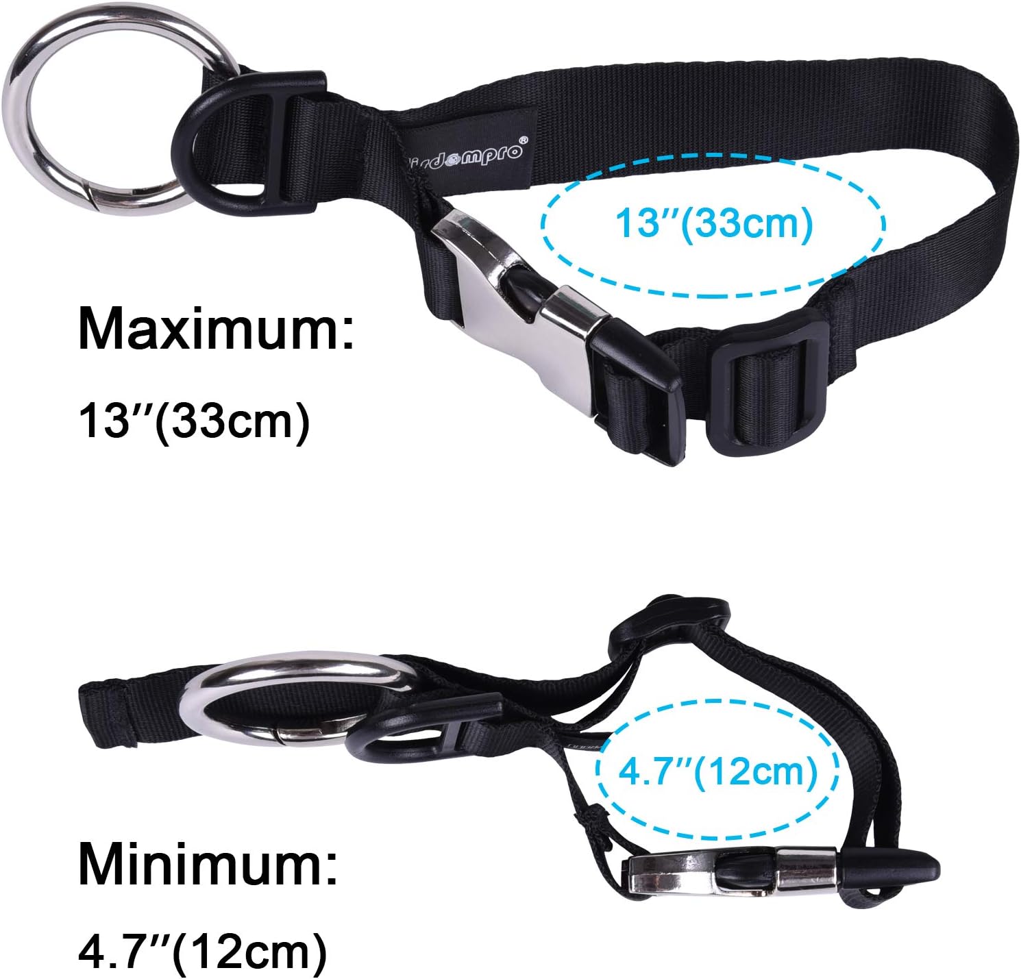 Wisdompro Add a Bag Luggage Strap Jacket Gripper Holder, Carry Clip Strap with D-Buckle - Image 5