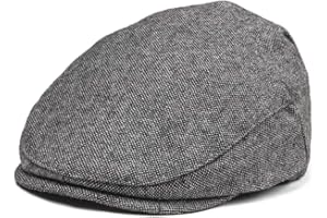 JANGOUL Kids Wool Tweed Flat Cap Herringbone Boy Girl Newsboy Caps Infant Toddler Child Youth Beret Hat Ivy Gatsby Cap