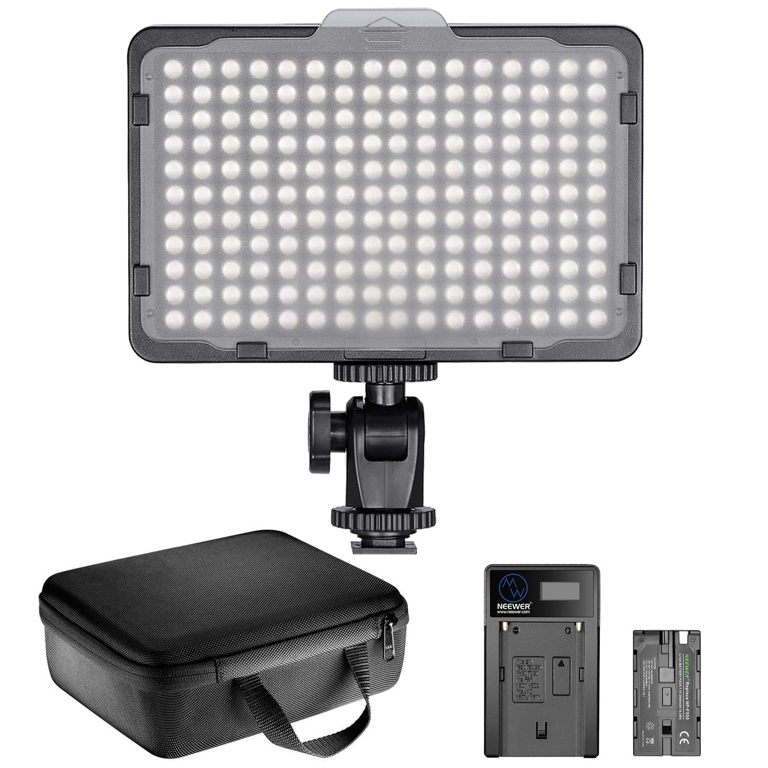 Neewer 176 LED Video Light Lighting Kit Dimmable 176 Amazon.co.uk