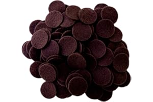 Playfully Ever After Brown Craft Felt Circles (3/4 Inch - 150pc)