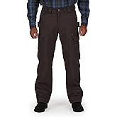 Smith's Workwear Mens Fleece Lined Canvas Cargo Work Pants