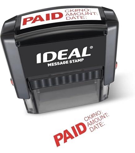 Stamp Dispenser StampExpression - TOP Secret Office Self Inking Rubber Stamp - Red Ink (A-5412 Custom Stamp