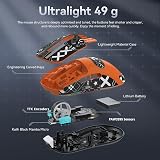 ATTACK SHARK X3 49g Super Light Gaming Mouse PixArt 3395 26000 DPI BT USB-C view 5