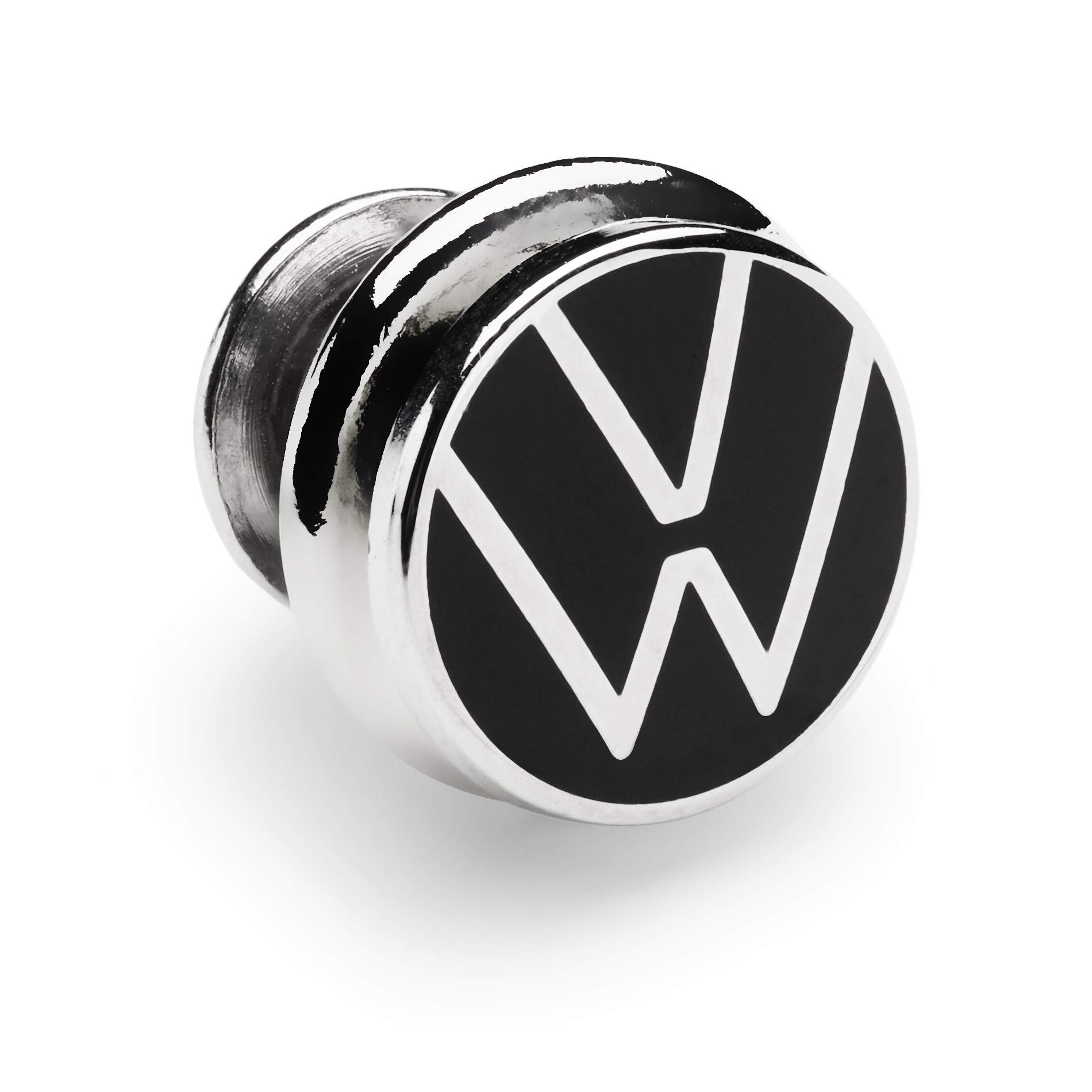 Volkswagen 000087000T Pin VW Logo Pin Badge Silver/Black