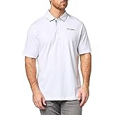 KARL LAGERFELD Mens Short Sleeve Straight Collar Regular Fit Karl Chest Logo Polo
