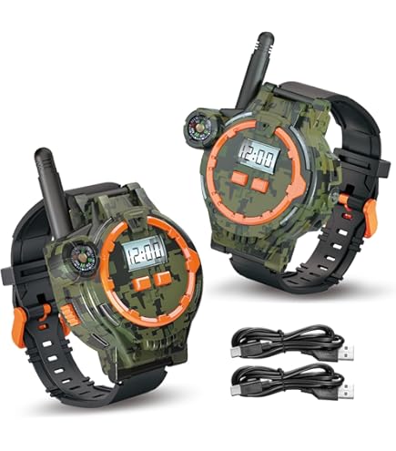 Amazon.com: cxjoigxi Walkie Talkies for Kids Rechargeable, Spy