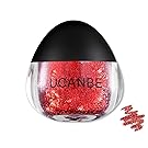 UCANBE Glitter Gel for Face, Body and Hair, Cruelty-Free, 0.63 fl. Oz (rubine)