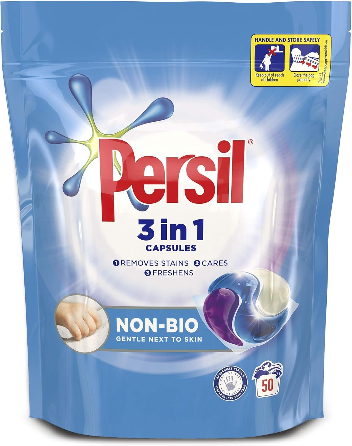 Persil Non Bio 3 In 1 Washing Capsules Laundry Capsules Gentle Next To - View #9