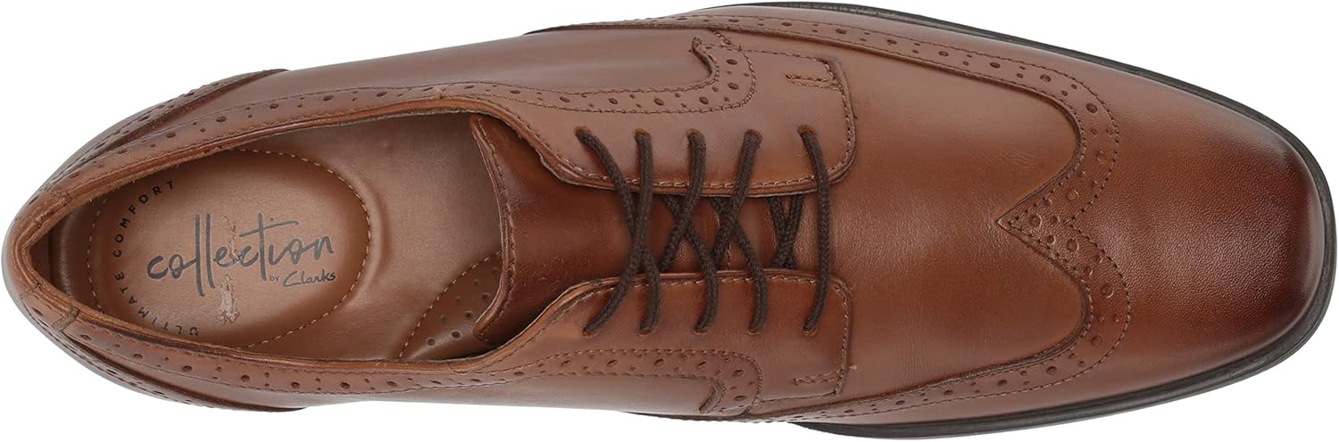 clarks men's tilden wing oxford