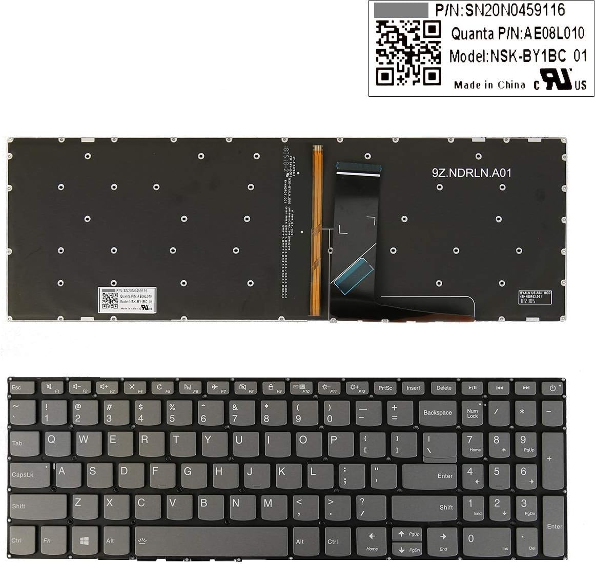 Amazon Com New Laptop Replacement Keyboard For Lenovo Ideapad 320