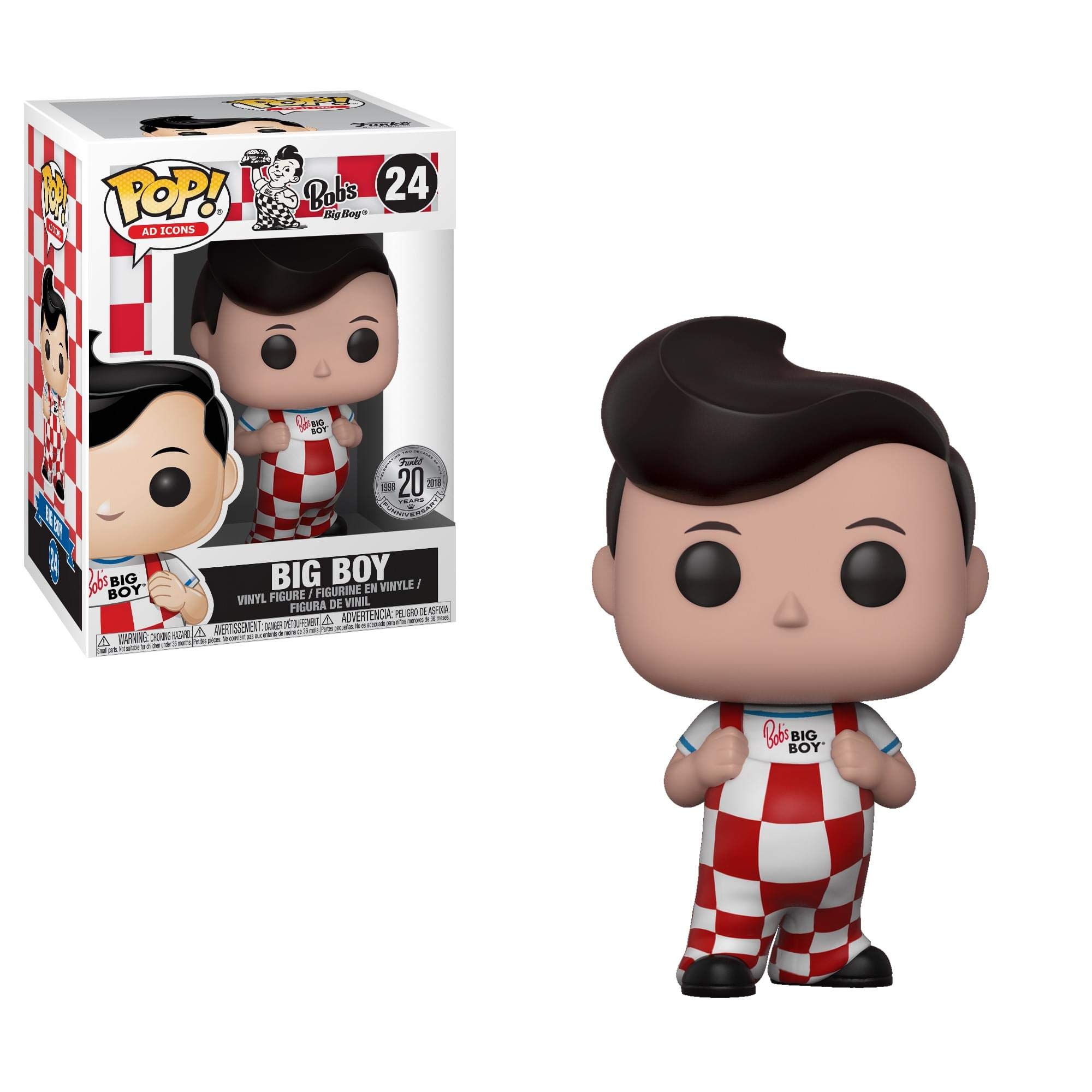 FUNKO POP! AD ICONS: Bob's Big Boy - Bob (New Pose)