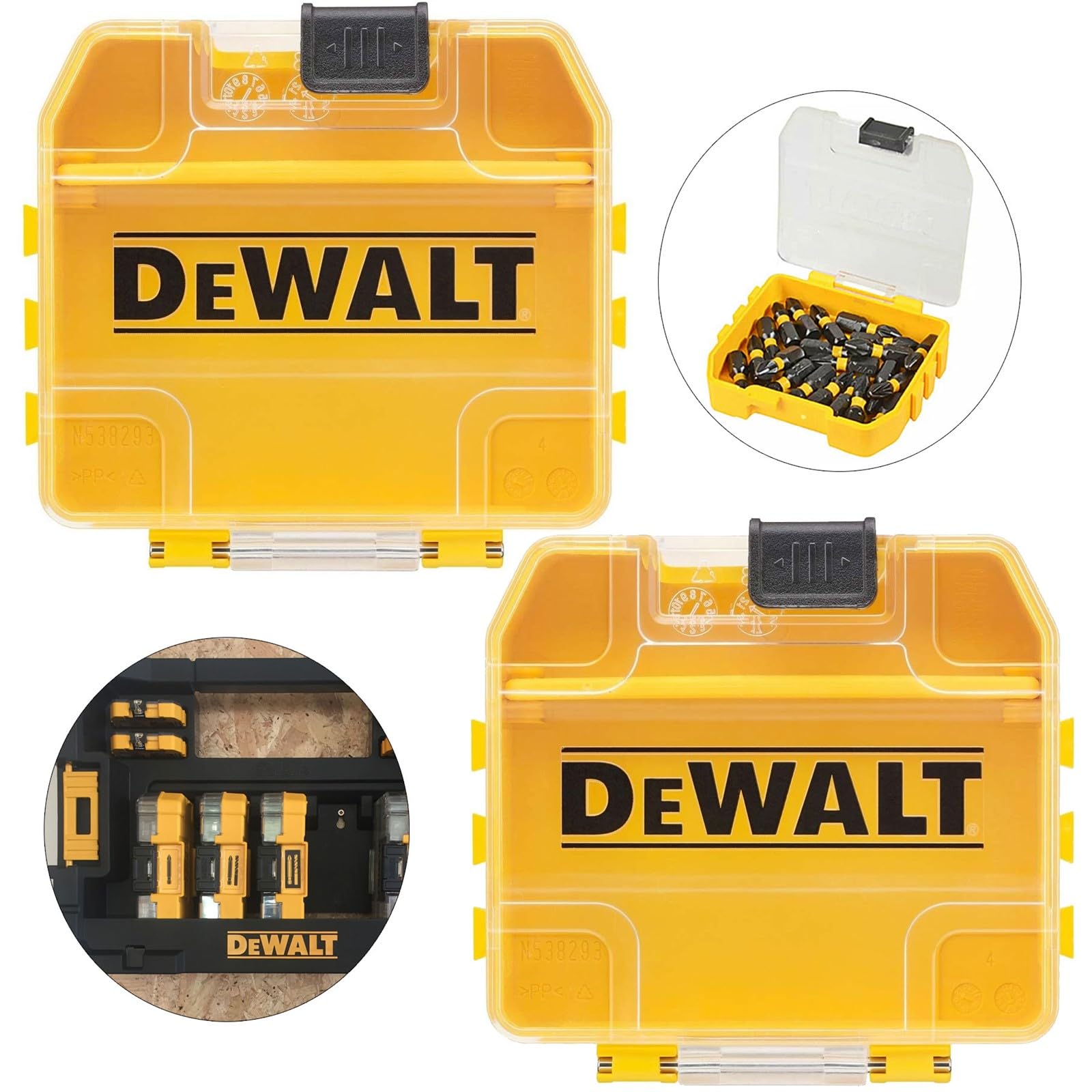DeWalt Small Bit Storage Case Double Pack