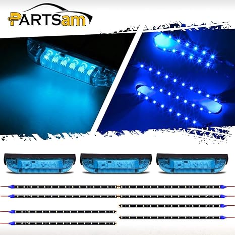 Amazon Com Partsam Blue Boat Marine Interior Led Lighting Kit
