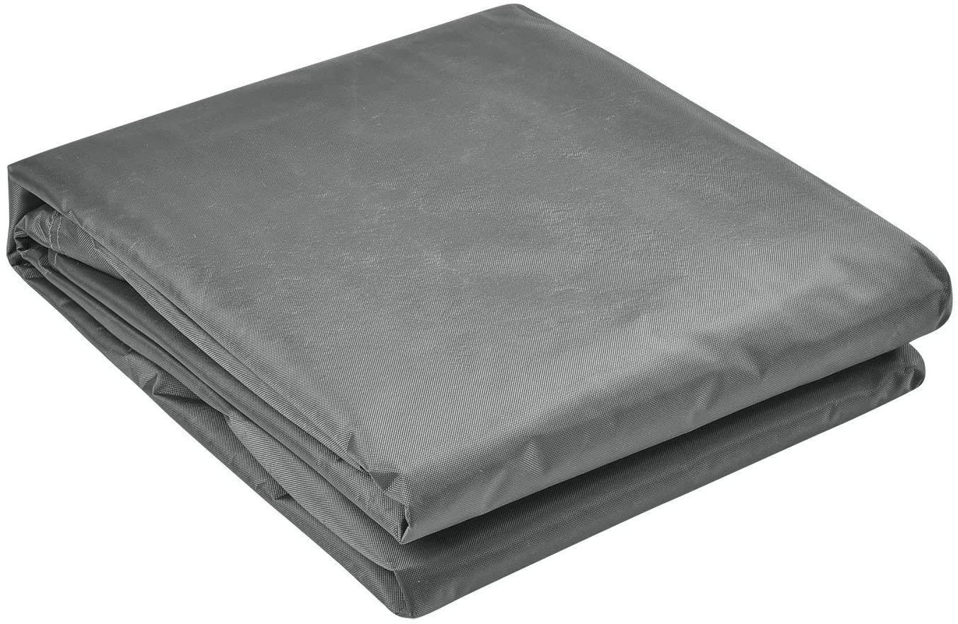 STARTWO Air Conditioner Cover Heavy Duty Waterproof Durable for Outdoor Elastic Bottom for Secure Fit Year Around Protection -Gray W34inD34inH31in