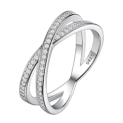 Suplight 925 Sterling Silver Rings Wedding Bands