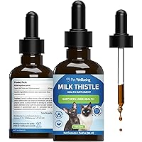 Pet Wellbeing Milk Thistle for Cats - Milk Thistle Liver Detox Support, Organic Herb - Pet Wellbeing Vet-Formulated Holistic