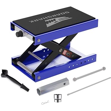 Amazon.com: SOARSHARK Aluminum Motorcycle Scissor Lift Jack, 1,100