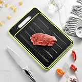SMELEYOU 4 in 1 Defrosting Tray & Cutting Board with Grater & Sharpener view 3