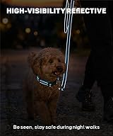 TagME Reflective Nylon Dog Collar 2.0 cm Red Adjustable 25-40 cm Quick Release view 3