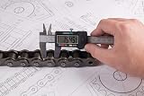 AKORD 150mm Digital Caliper Vernier Gauge with Large LCD 0-150 mm 0-6 in view 3