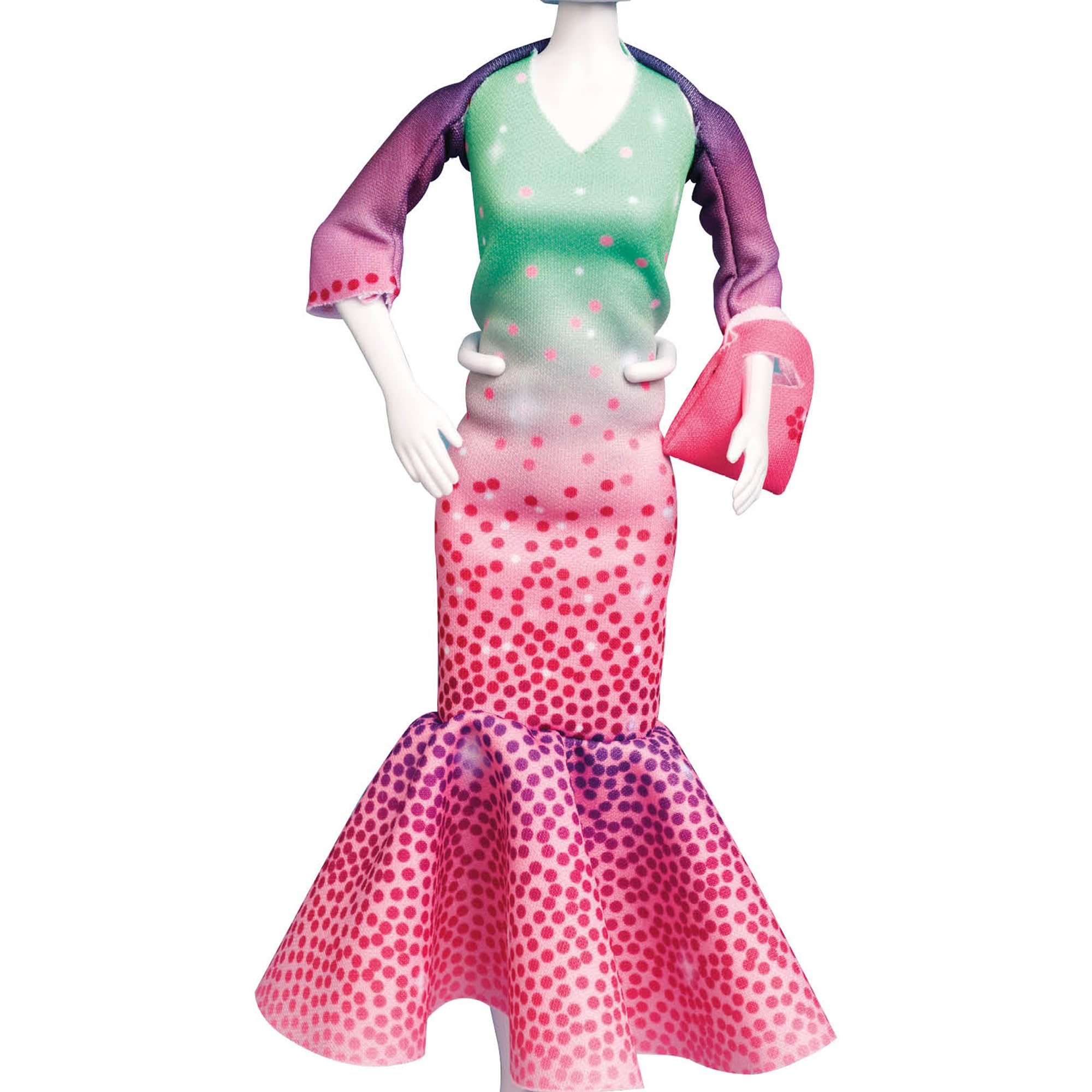Vervaco Dress Your Doll, Synthetic Fiber, Multi-Colour, 31 x 24 x 1 cm
