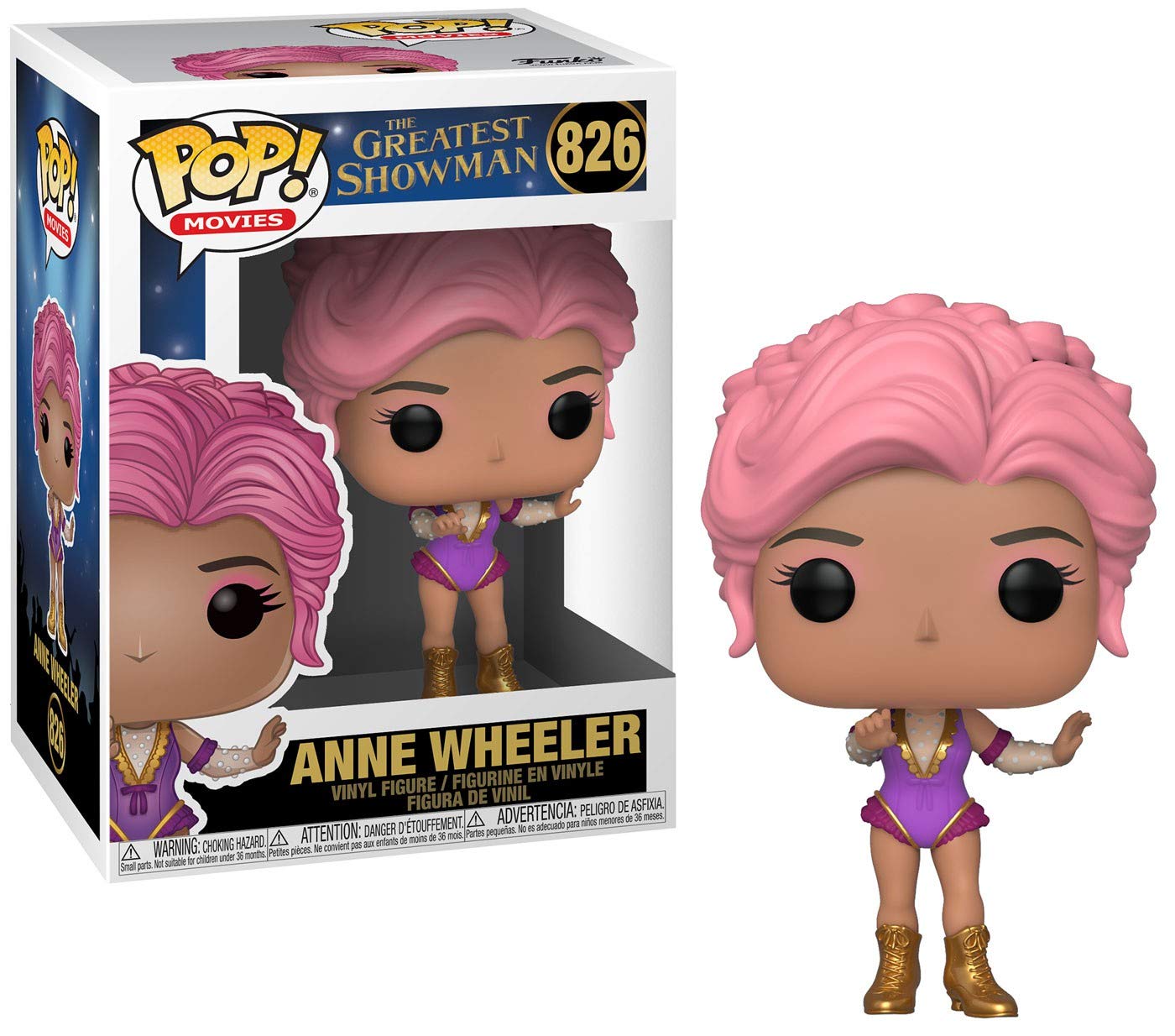 Funko 44499 POP Movies: Greatest Showman-Anne Wheeler Collectible Figure, Multicolour