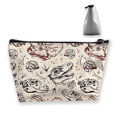 Portable Dinosaur Fossil Makeup Bag with Zipper for Ghana Ubuy