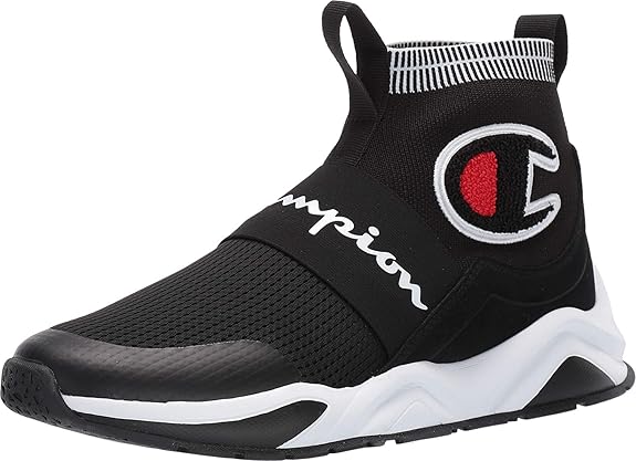 champion rally pro black men's shoe