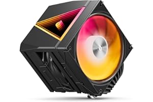 upHere CPU Cooler Air, Dual Tower CPU Cooler with 120mm PWM ARGB Fan,8 Heat Pipes CPU Air Cooler for AM5/AM4/AM3,Cooler for P