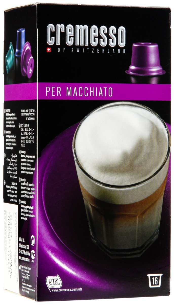 Cremesso Por Macchiato 16 Cápsulas: Amazon.es: Hogar