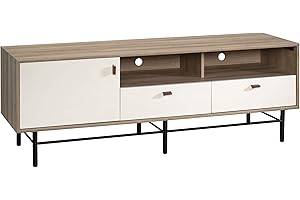 Sauder Anda Norr Credenza, for TVs up to 60", Sky Oak Finish