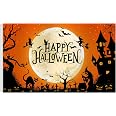 Arosche Halloween-Flagge – 90 X 152 Cm, Doppelseitig Mit Kürbis-Motiv, Wetterfest