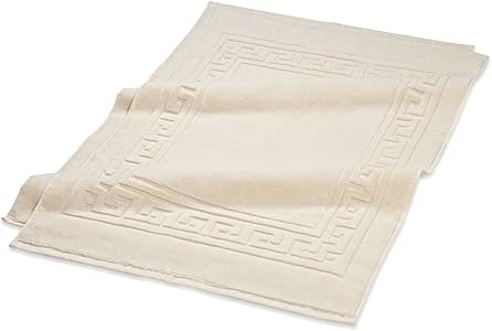Superior - Juego de alfombras de baño de algodón, Color Marfil, 2