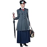 California Costumes womens English Nanny - Plus Women Adult Sized Costumes