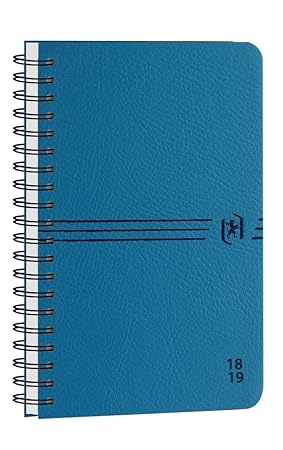 Oxford Active Schülerkalender Wochenkalender 2017 – 2018 1 Woche pro 2 Seiten 160 Seiten 10 x 15 cm blau
