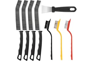 Crevice Cleaning Brush,8 Pcs Multifunctional Cleaning Brush Tools,Hard Bristle Crevice Cleaning Brush,Crevice Cleaning Brushe