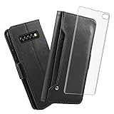 Torubia for Samsung Galaxy S10 Plus PU Case, [Extra